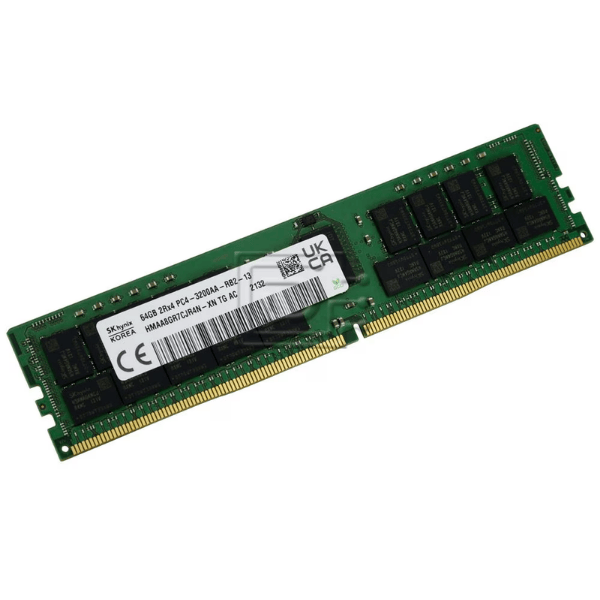 Micron MTA36ASF8G72PZ-3G2R 64GB DDR4 2Rx4 3200MHz RDIMM Server RAM Micron MTA36ASF8G72PZ-3G2R 64GB DDR4 2Rx4 3200MHz RDIMM Server RAM